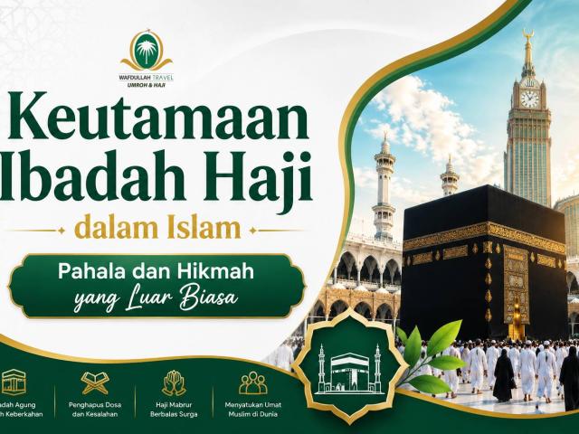 Keutamaan Ibadah Haji dalam Islam, Pahala dan Hikmah yang Luar Biasa