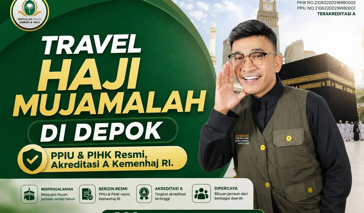 Travel Haji Mujamalah di Depok