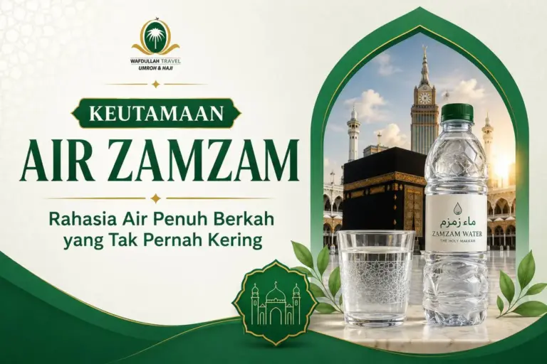 Keutamaan Air Zamzam: Rahasia Air Penuh Berkah yang Tak Pernah Kering