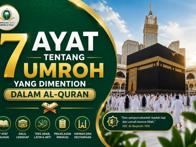 7 Ayat Tentang Umroh yang dimention dalam Al-Quran