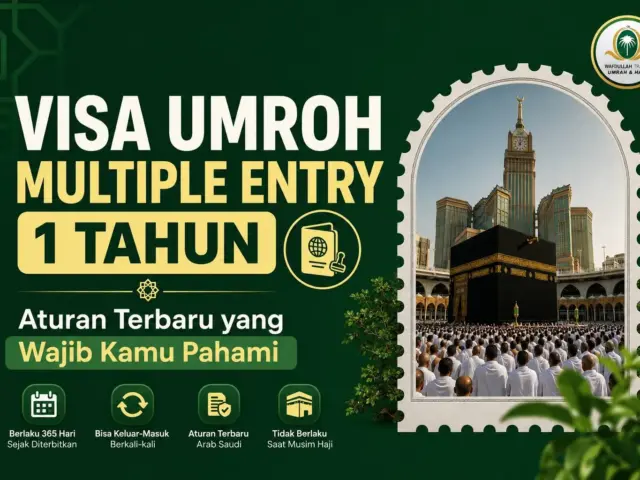Visa Umroh Multiple Entry 1 Tahun: Aturan Terbaru yang Wajib Kamu Pahami