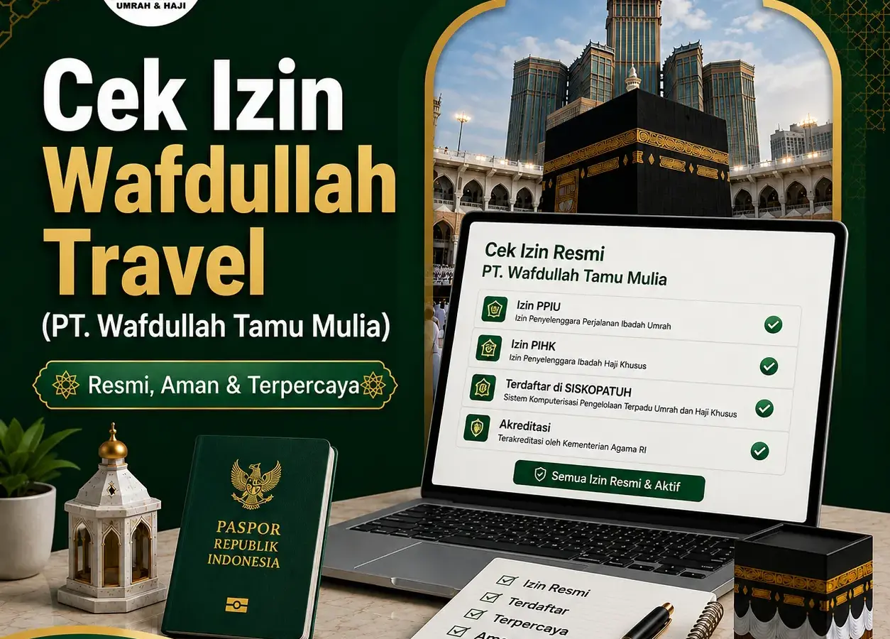 Cek Izin Resmi Wafdullah Travel