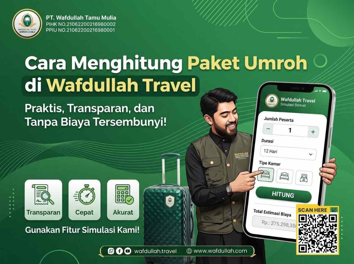 Simulasi Paket Umroh Wafdullah Travel