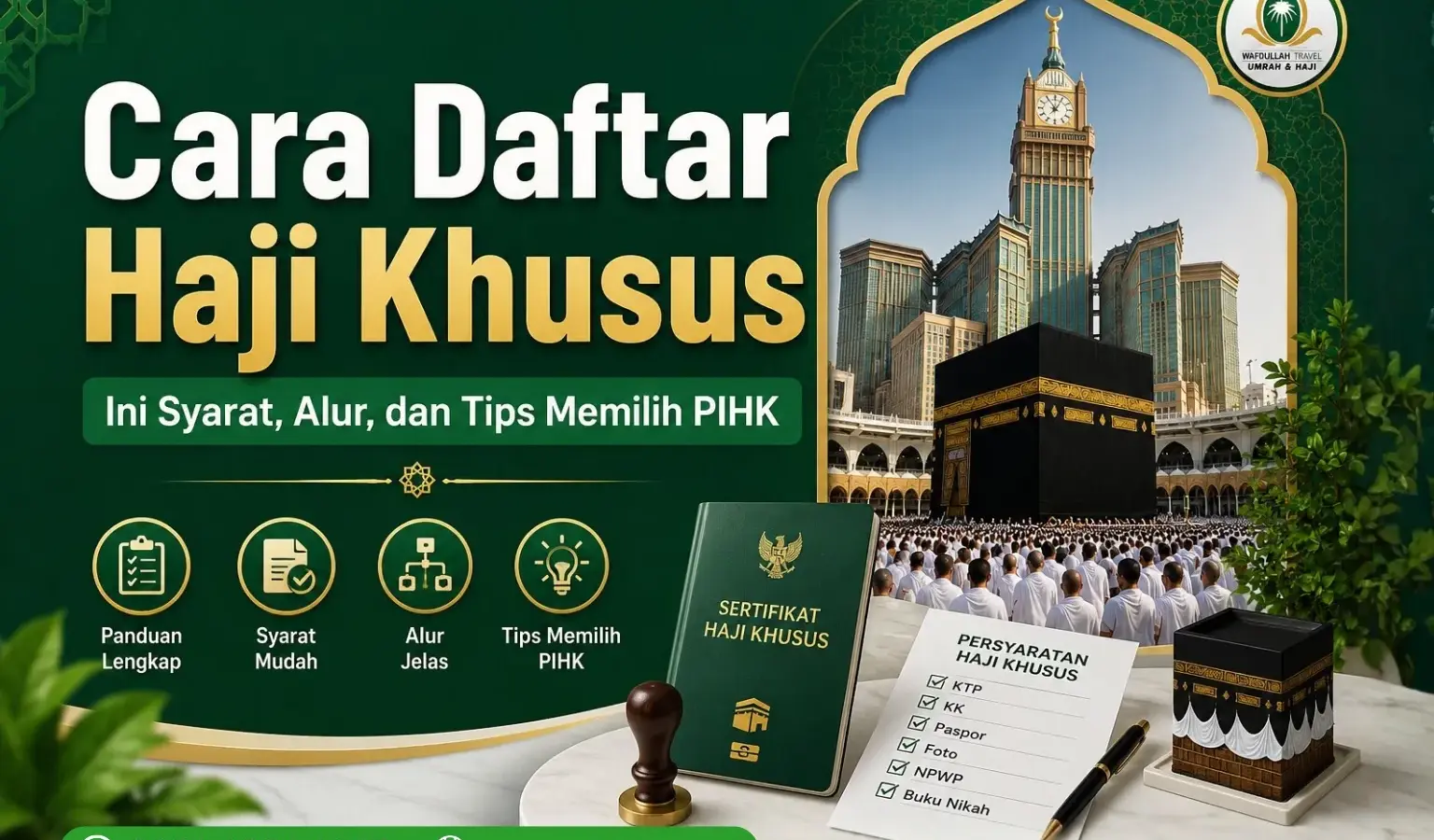 cara daftar haji khusus