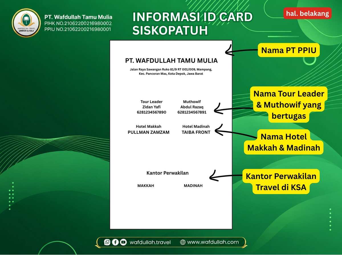 Data Siskopatuh Bagian Belakang