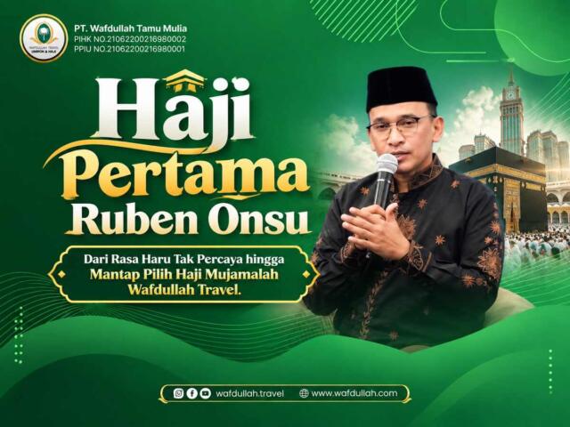 Haji Pertama Ruben Onsu: Dari Rasa Haru Tak Percaya hingga Mantap Pilih Haji Mujamalah Wafdullah Travel