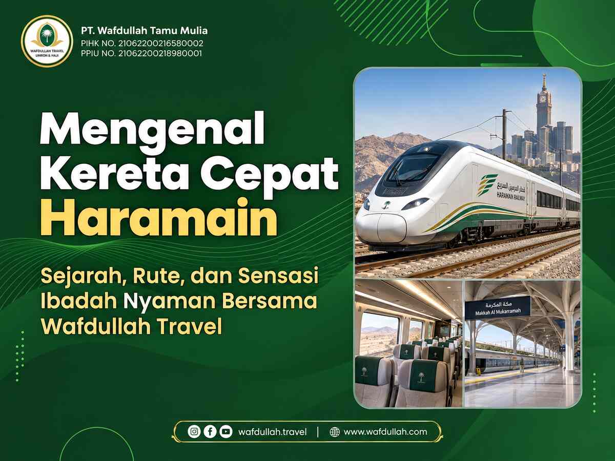 Mengenal Kereta Cepat Haramain