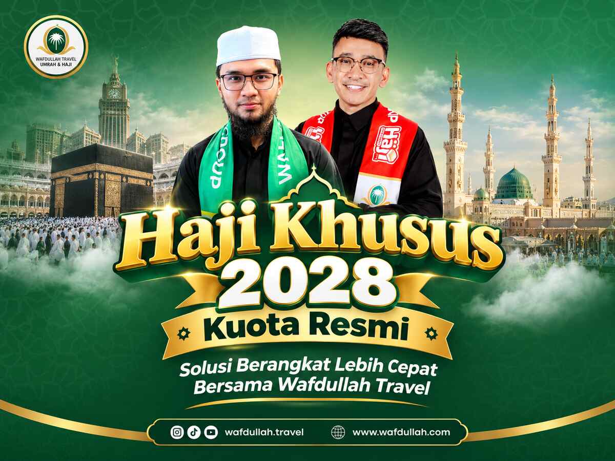 haji khusus 2028 wafdullah travel