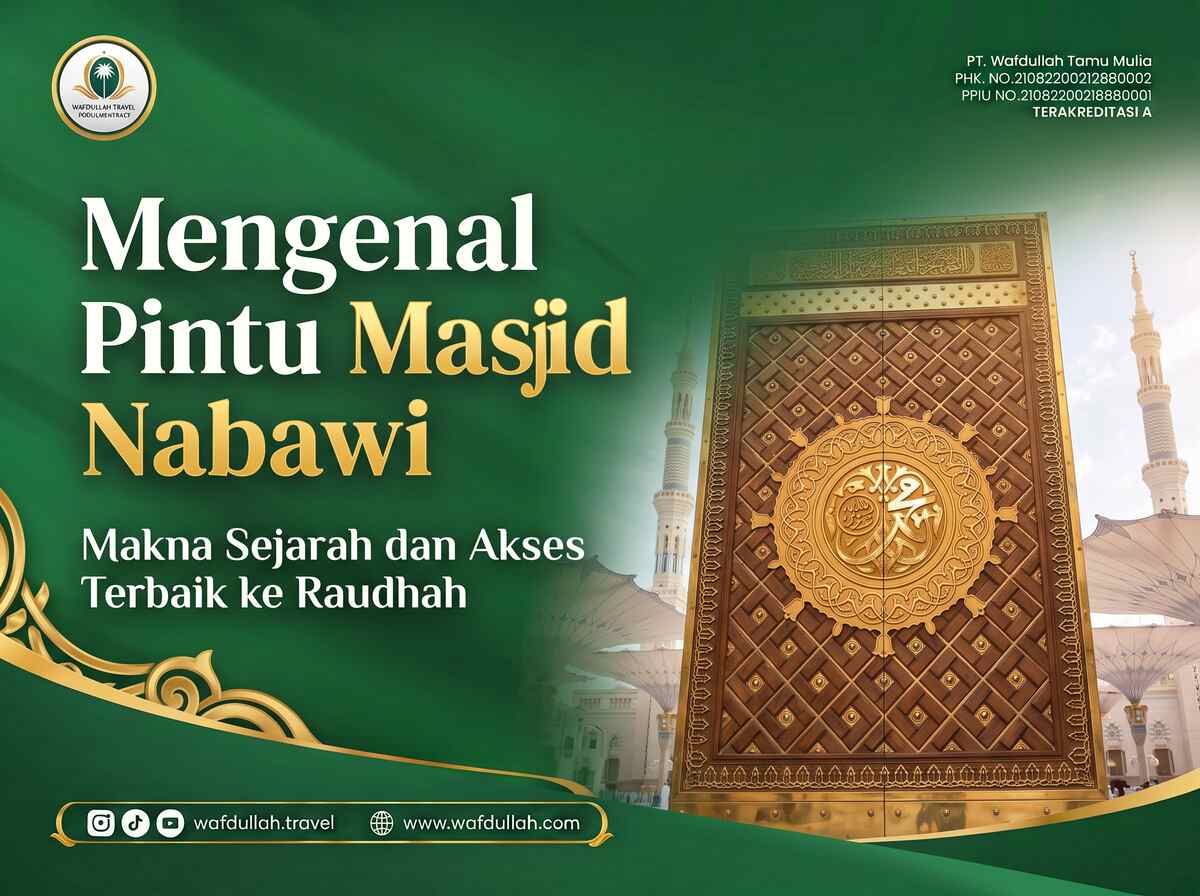Mengenal Pintu Masjid Nabawi